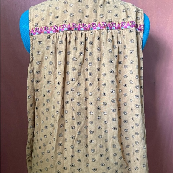 CaffeMarrahesh sleeveless blouse - Picture 3 of 6